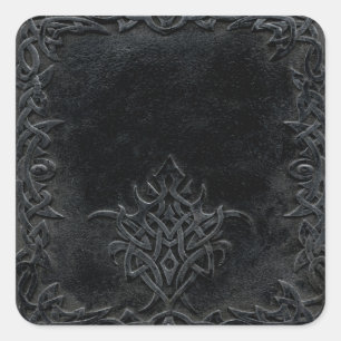 Falln Dark Tribal Square Sticker