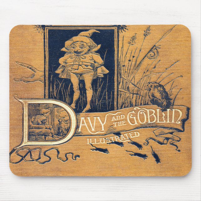 Falln Davy and The Goblin Book Mouse Pad (Front)