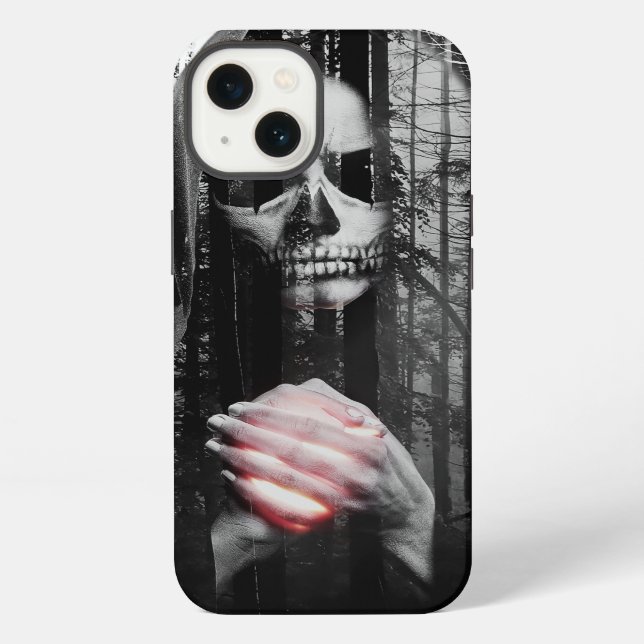 Falln Death Waits iPhone Case (Back)