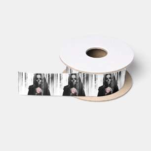 Falln Death Waits Satin Ribbon