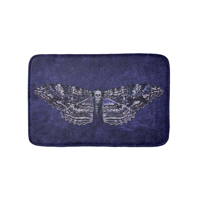 Falln Deathshead Moth Bath Mat (Front)