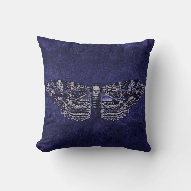 Falln Deathshead Moth Cushion (Front)