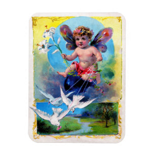Falln Easter Fairy Magnet