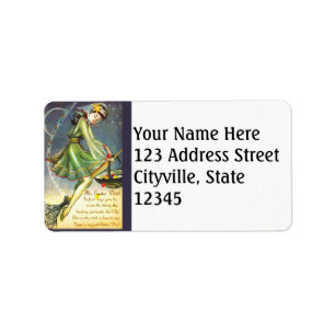 Falln Easter Witch Label