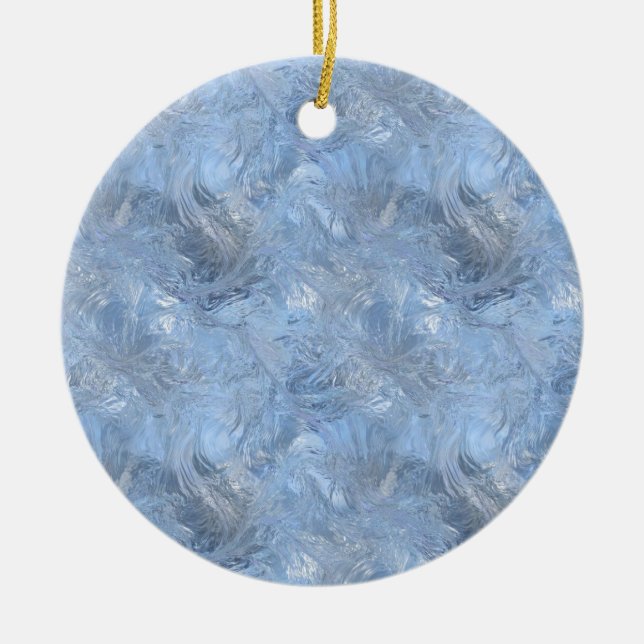 Falln Fantasy Ice Ceramic Tree Decoration (Front)