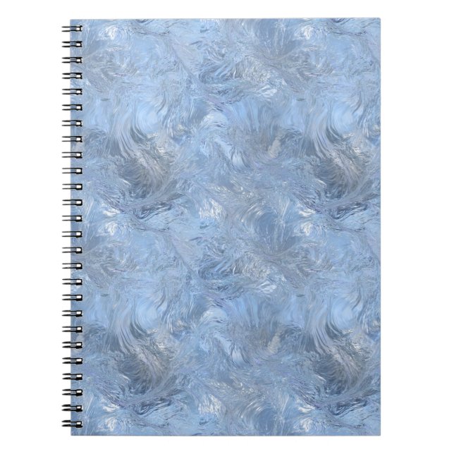 Falln Fantasy Ice Spiral Notebook (Front)