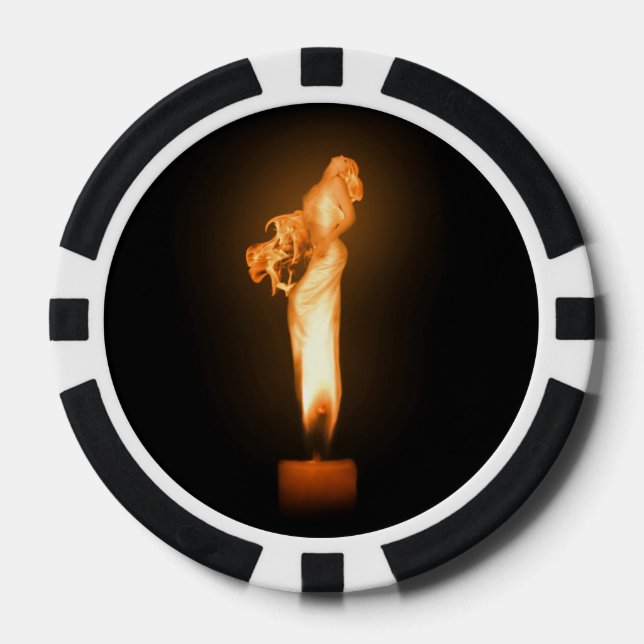 Falln Fire Poker Chips (Front)