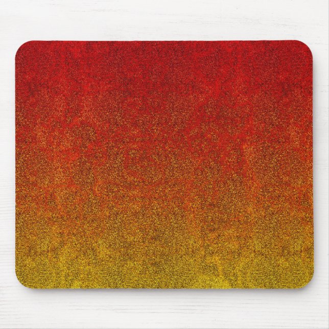 Falln Flame Glitter Gradient Mouse Pad (Front)