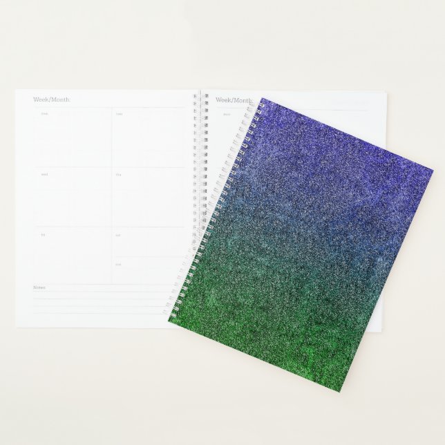 Falln Forest Nightfall Glit Gradient Planner (Display)