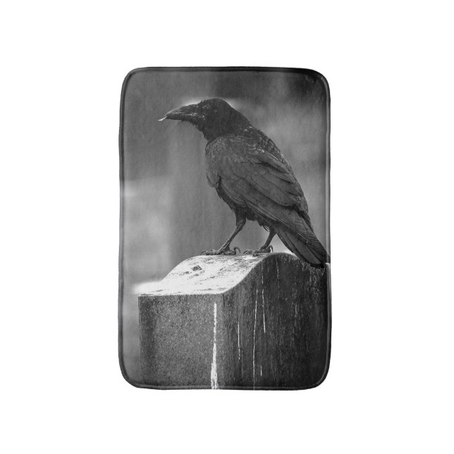 Falln Found A Feather Bath Mat (Front Vertical)
