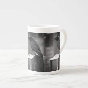 Falln Found A Feather Bone China Mug