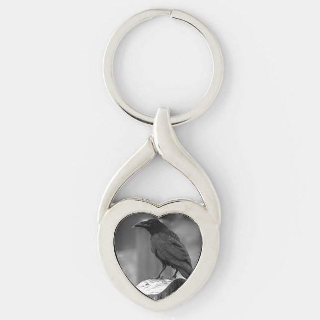 Falln Found A Feather Key Ring (Front)
