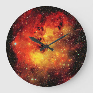 Falln Galaxy on Fire Large Clock