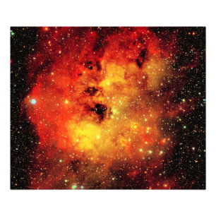 Falln Galaxy on Fire Photo Print