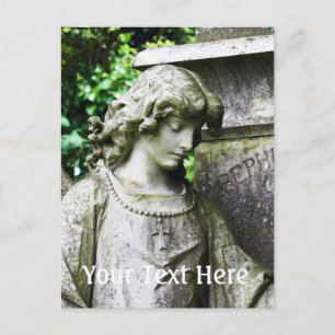 Falln Garden Angel Postcard