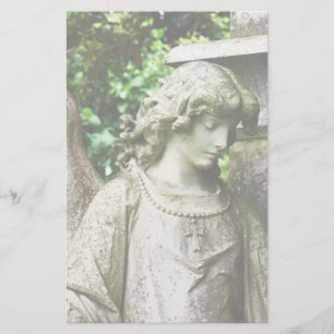 Falln Garden Angel Stationery