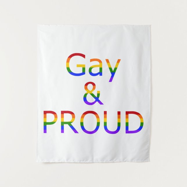 Falln Gay And Proud Tapestry (Front)