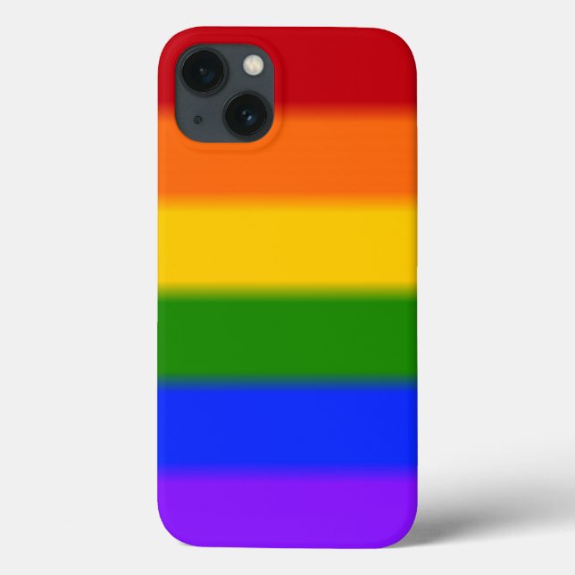 Falln Gay Pride Flag Case-Mate iPhone Case (Back)
