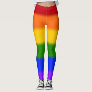 Falln Gay Pride Flag Leggings