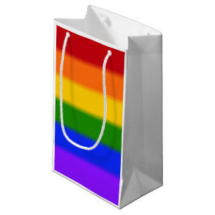 Falln Gay Pride Flag Small Gift Bag