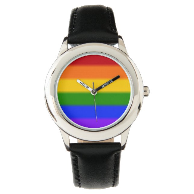 Falln Gay Pride Flag Watch (Front)