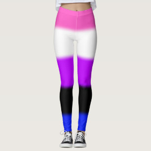Falln Genderfluid Pride Flag Leggings