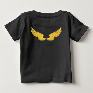 Falln Golden Angel Wings Baby T-Shirt