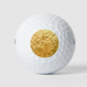 Falln Golden Chequerboard Golf Balls
