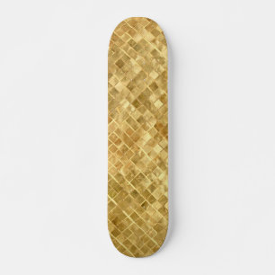 Falln Golden Chequerboard Skateboard
