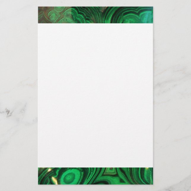 Falln Green Swirled Stones Stationery (Front)