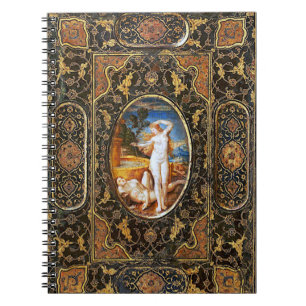Falln Gregorian Maiden Spiral Notebook