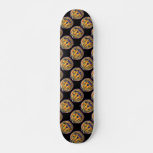 Falln Grinning Pumpkin Vintage Halloweenies Skateboard