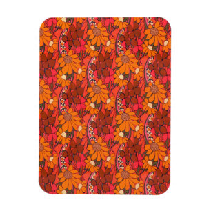 Falln Groovy Flowers Magnet