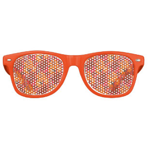 Falln Groovy Flowers Retro Sunglasses