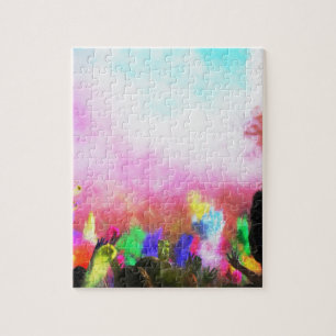 Falln Holi Colours Jigsaw Puzzle