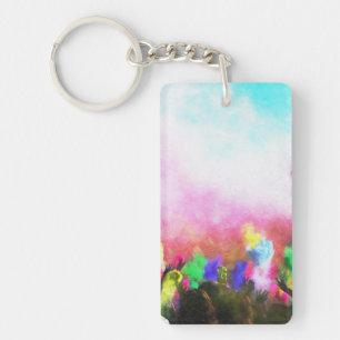Falln Holi Colours Key Ring