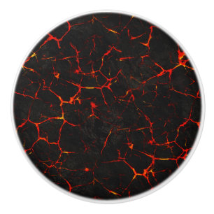 Falln Hot Lava Ceramic Knob