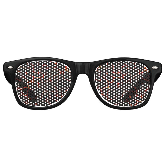 Falln Hot Lava Retro Sunglasses (Front)