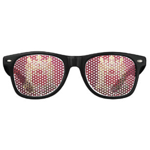 Falln Ink Stained Crimson Retro Sunglasses