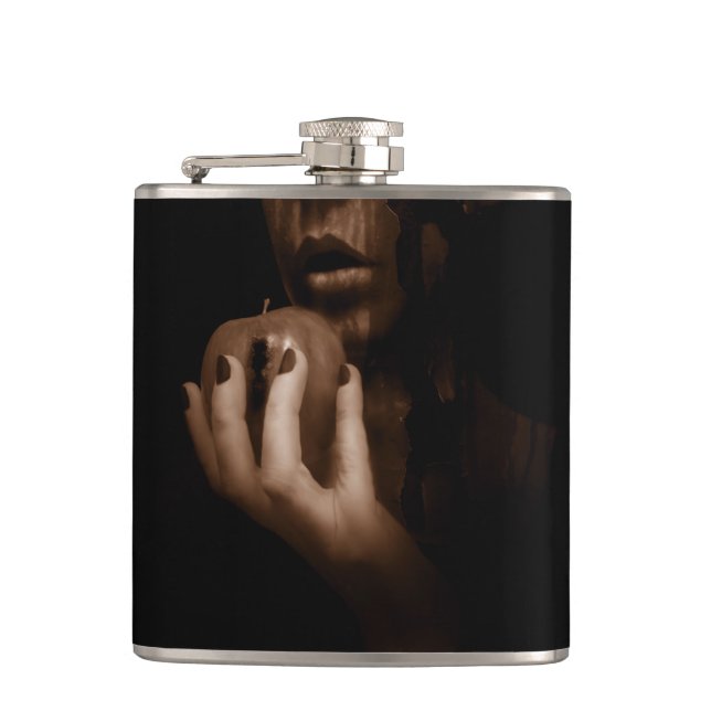 Falln Just A Taste Hip Flask (Front)