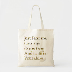 Falln Just Fear Me Tote Bag