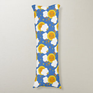 Falln Kawaii Moon, Stars, Sunshine Body Cushion