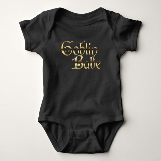 Falln Labyrinth Goblin Babe Baby Bodysuit (Front)