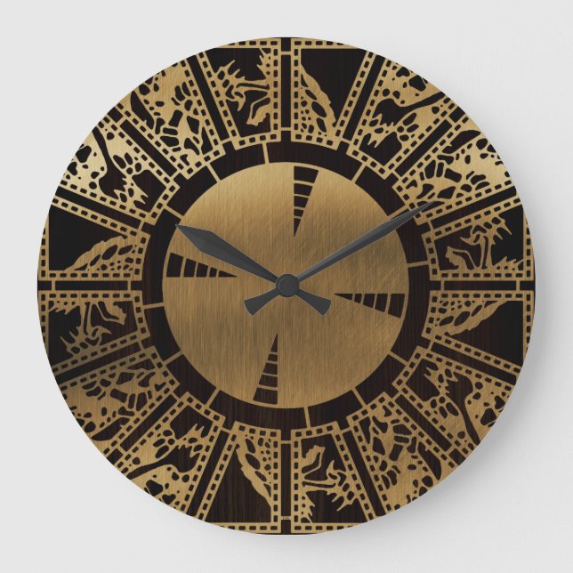 Falln Lament Side A Large Clock (Front)