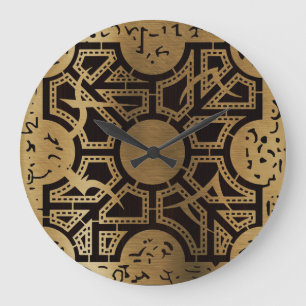 Falln Lament Side D Large Clock