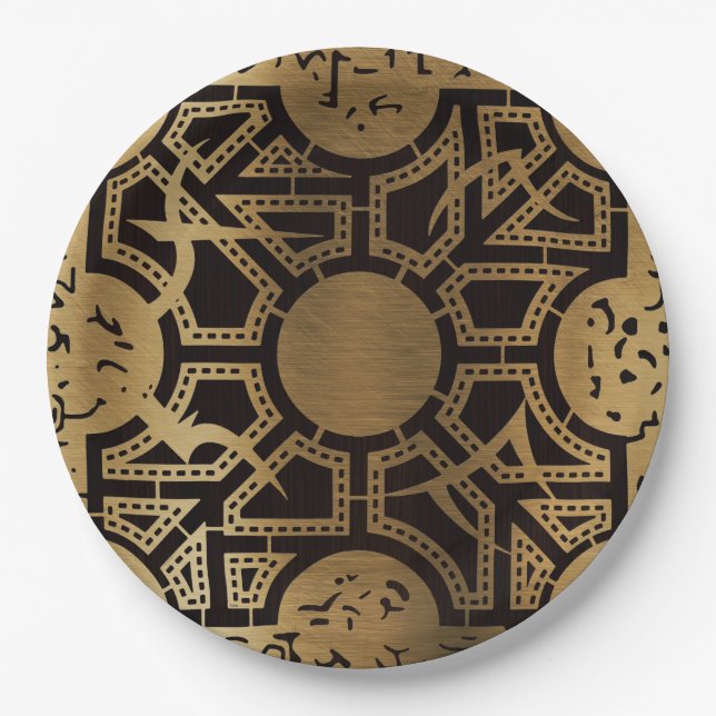 Falln Lament Side D Paper Plate (Front)