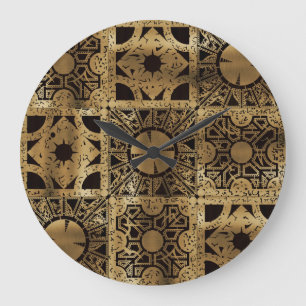 Falln Lament Spread Large Clock