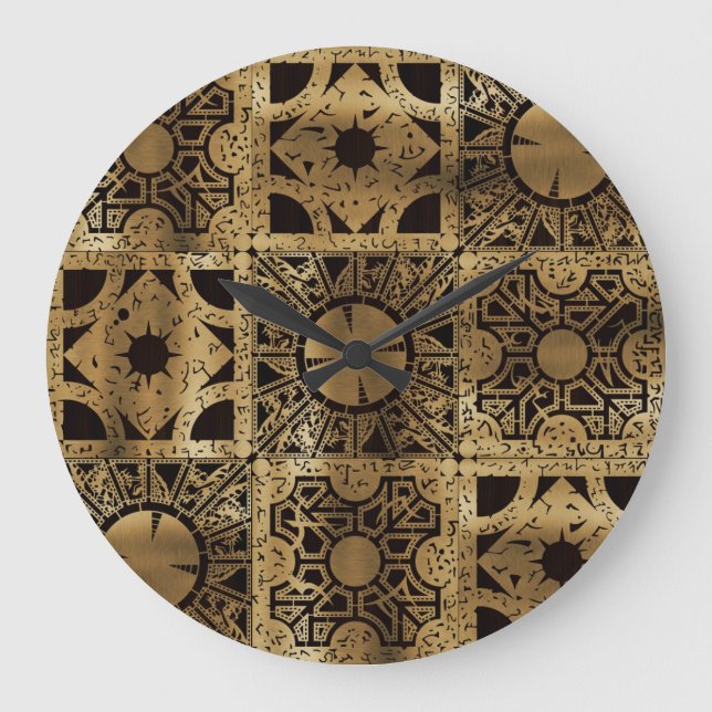 Falln Lament Spread Large Clock (Front)