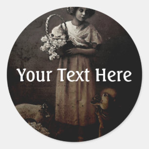 Falln Like Lambs To The Slaughter Classic Round Sticker