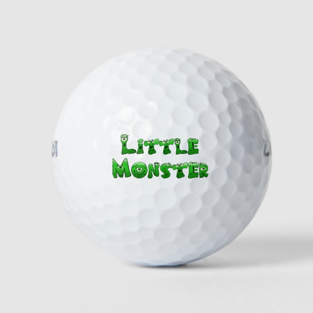 Falln Little Monster Golf Balls (Front)